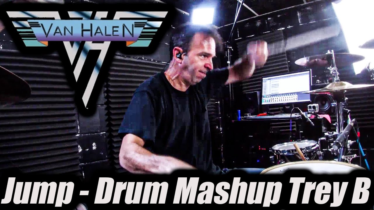 Van Halen Jump - Mashup Drum Cover (Frog Leap / Gamazda)