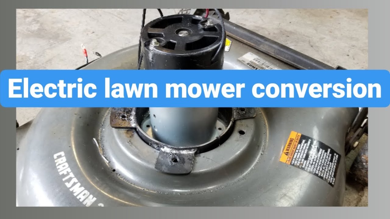 Gasoline to Electric Lawnmower Conversion (NYK behind the scenes) | E1 (Intro)