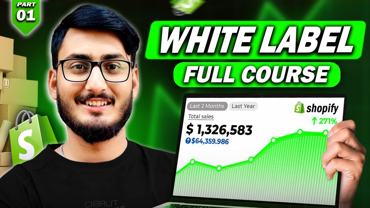FREE Shopify White Label Full Course (2026)🔥 | Build a Real Brand (No Dropshipping)❌