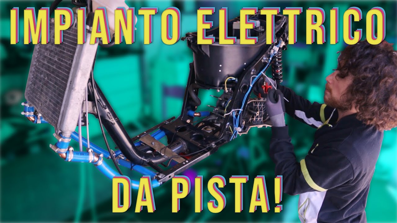 CREO da zero un IMPIANTO ELETTRICO da PISTA per lo SCOOTER!