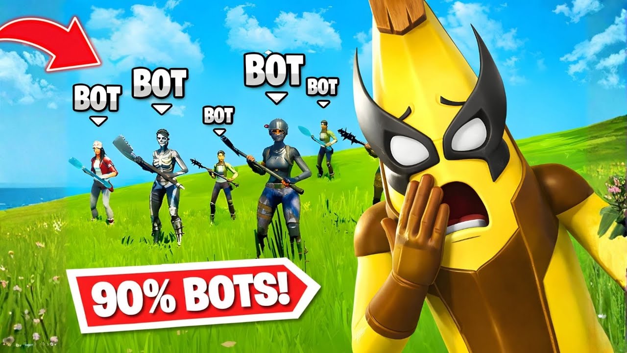 Encontrando BOTS — FORTNITE DUPLAS — PC & SWITCH CROSSPLAY
