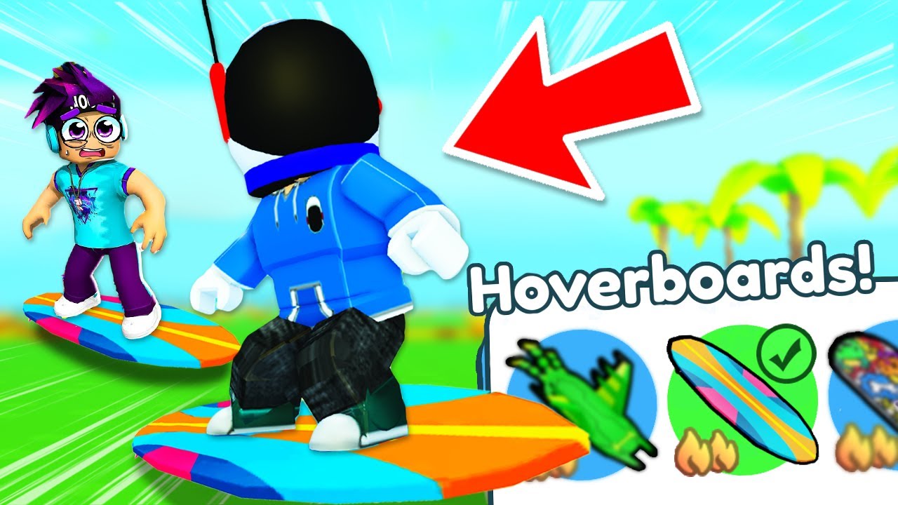 RACE For The NEW Hoverboard in Pet Simulator X!!