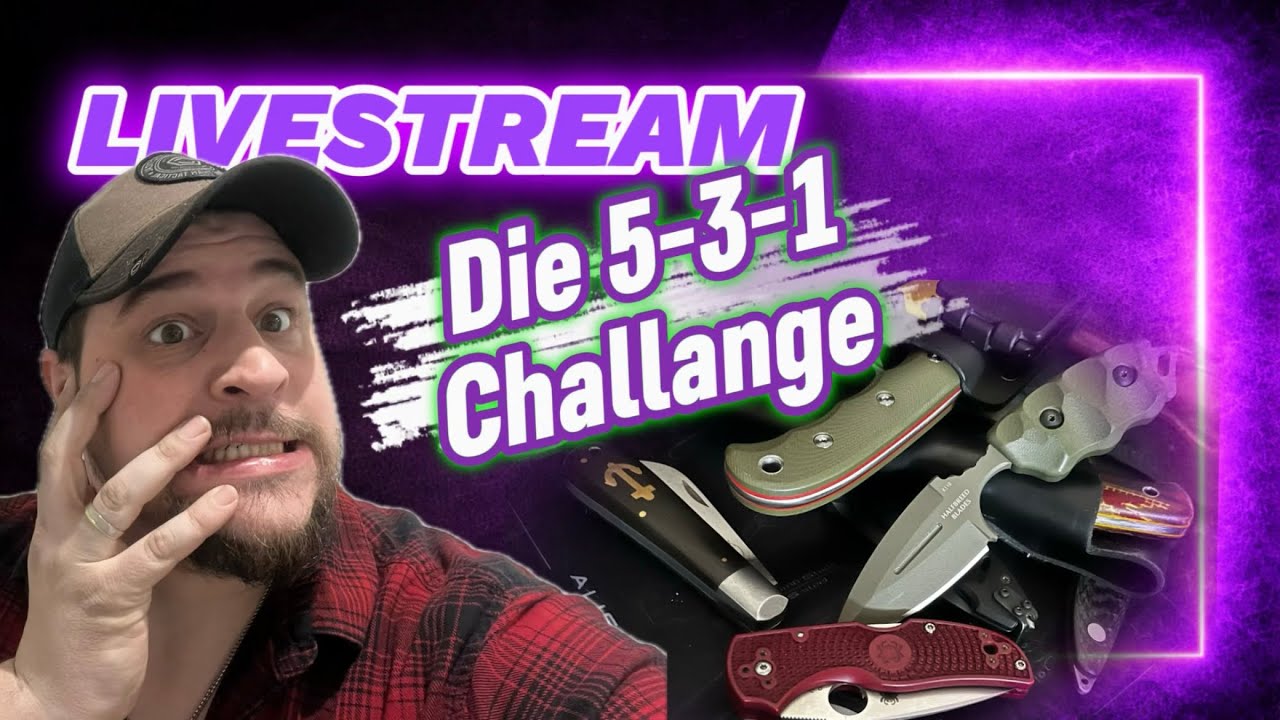 🔥 Nur EIN Messer fürs Leben?! 😵‍💫 Die härteste Messer-Challenge auf YouTube! 😱 @waldwolf_edc_knives 