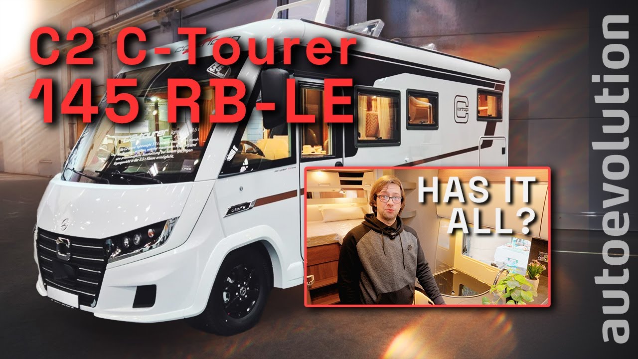 Tour Carthago's latest C2 C-tourer 145 RB-LE: Gorgeous and lightweight @ 3.5 tons!