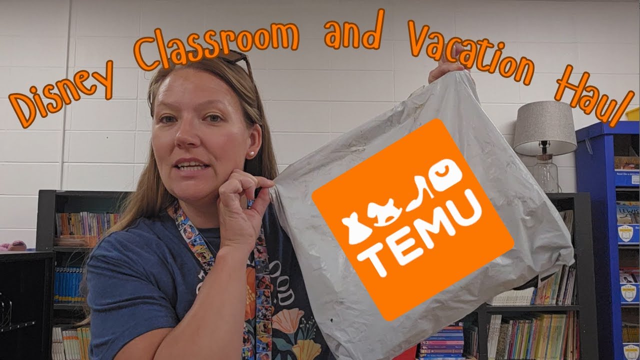 Temu Haul!! Disney Classroom and Vacation Haul. In Depth Product Review on vacation Items!