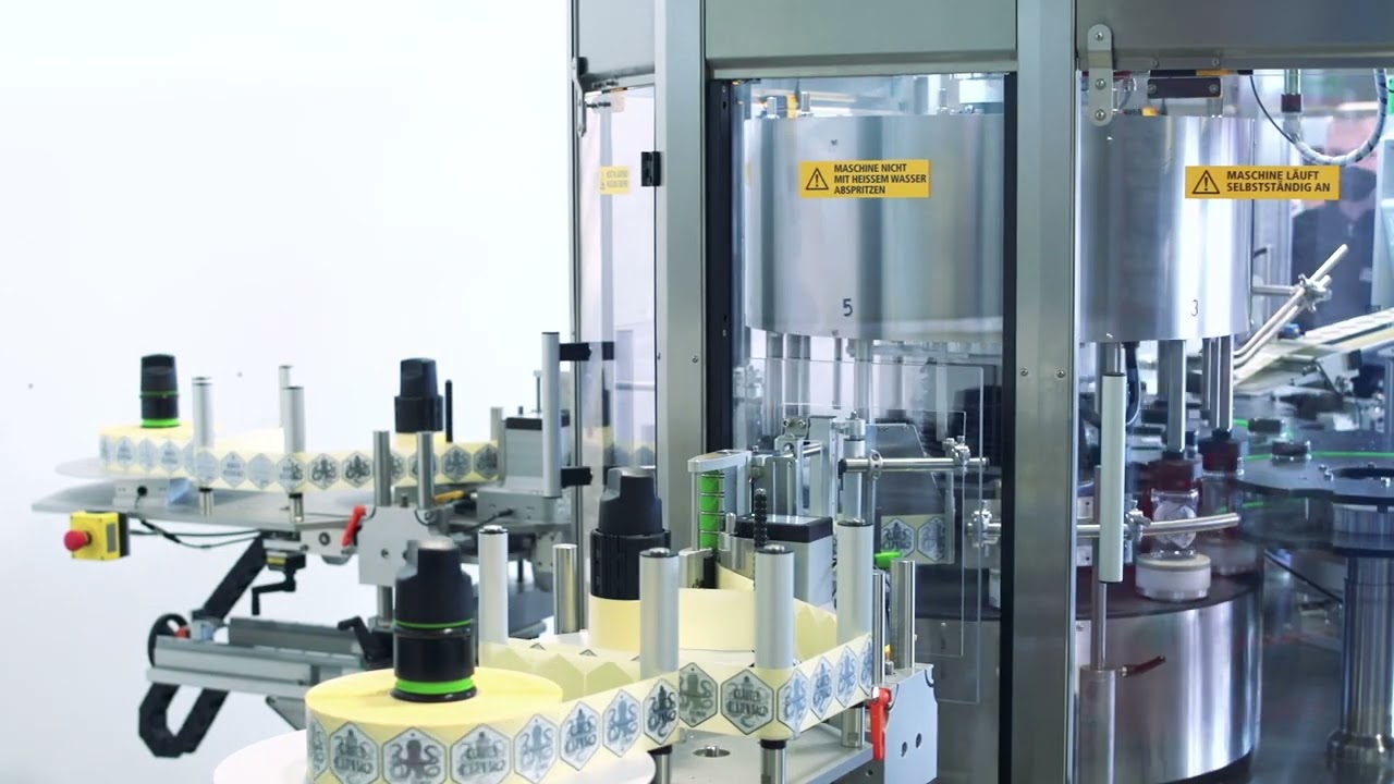 Pressure Sensitive Front and Back Labelling