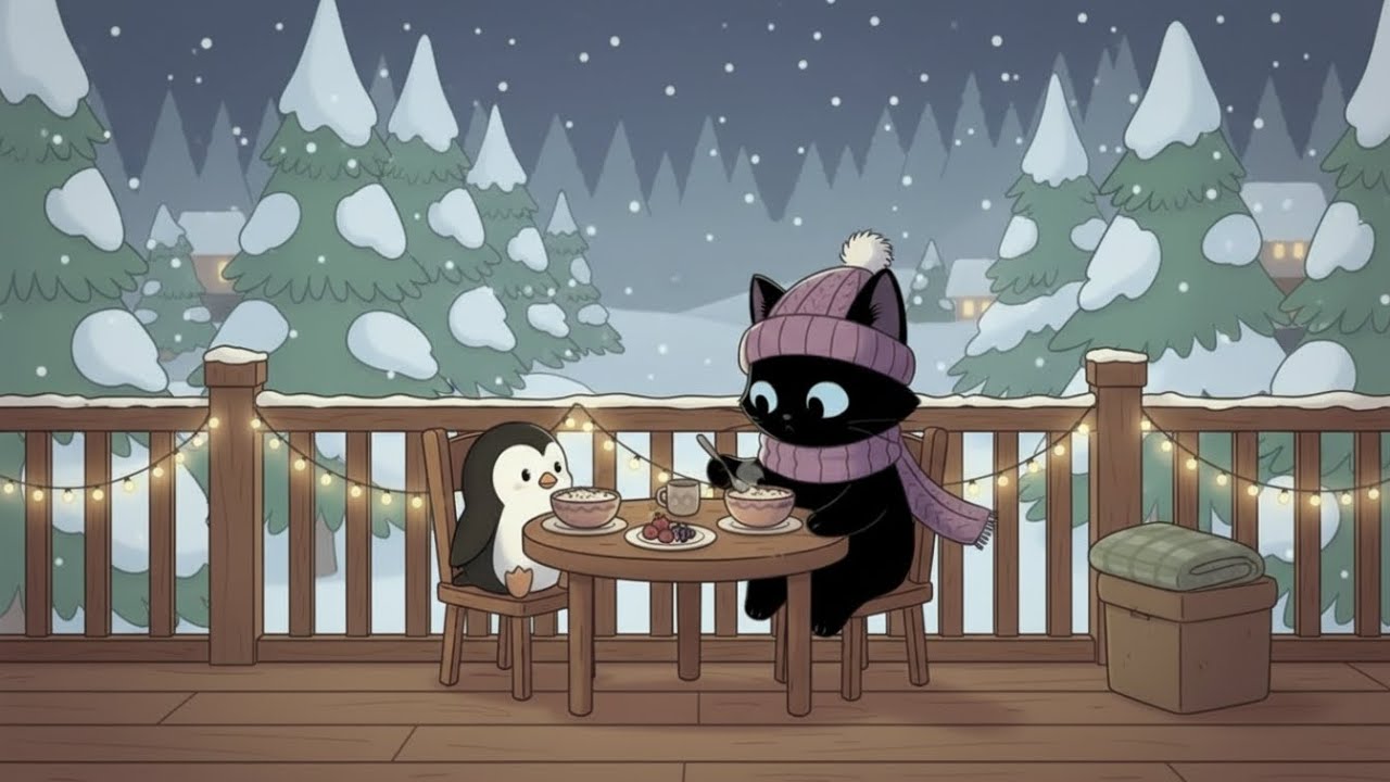 Winter Lofi Music for Happy New Year 2026 🎉 🎇 Jazzy Chill Beats & Firework Ambience to Relax, Study