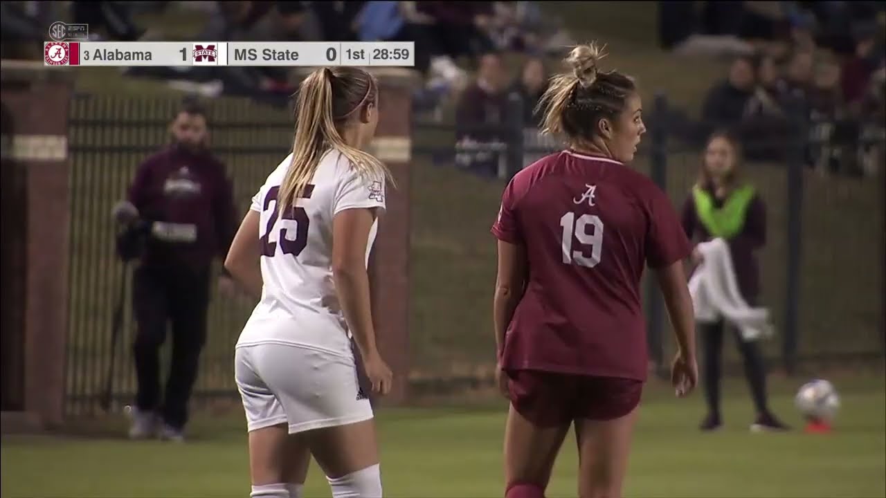 Alabama Crimson Tide vs Miss Lady Bulldogs 2022.10.20 / NCAA Soccer Women`s