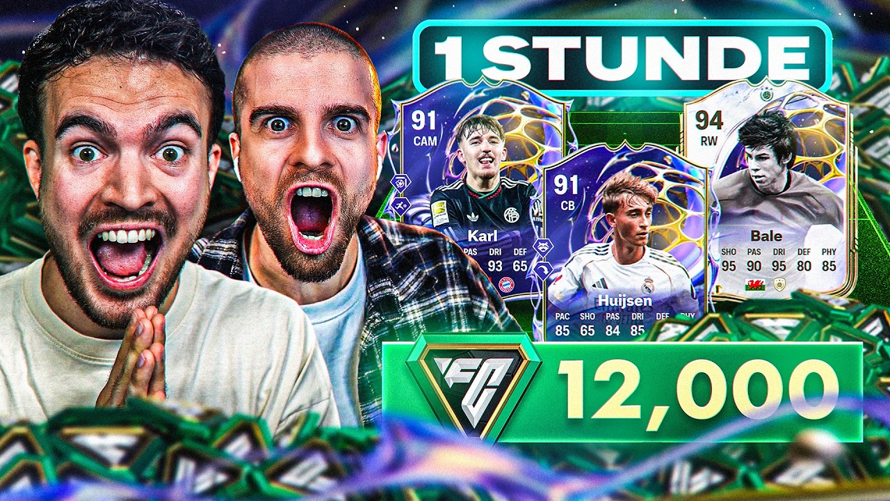 OMG SO KNAPP! 💥 WER erreicht MEHR in 1 STUNDE mit 100€ in FC 26 🔥🤯