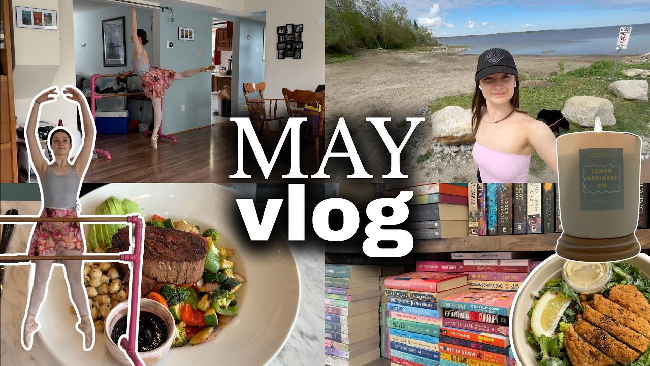 Ballet VLOG | shopping, Ballet class at home, dancer diaries, ballet student life, small town summer