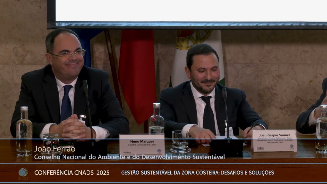 Painel 1:  Conferência Gestão Sustentável da Zona Costeira: Desafios e Soluções