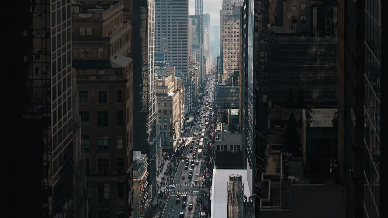 CRAZY! Manhattan Traffic! 😳  Downtown New York, NYC! #nyc #newyork #trafficnyc #usa