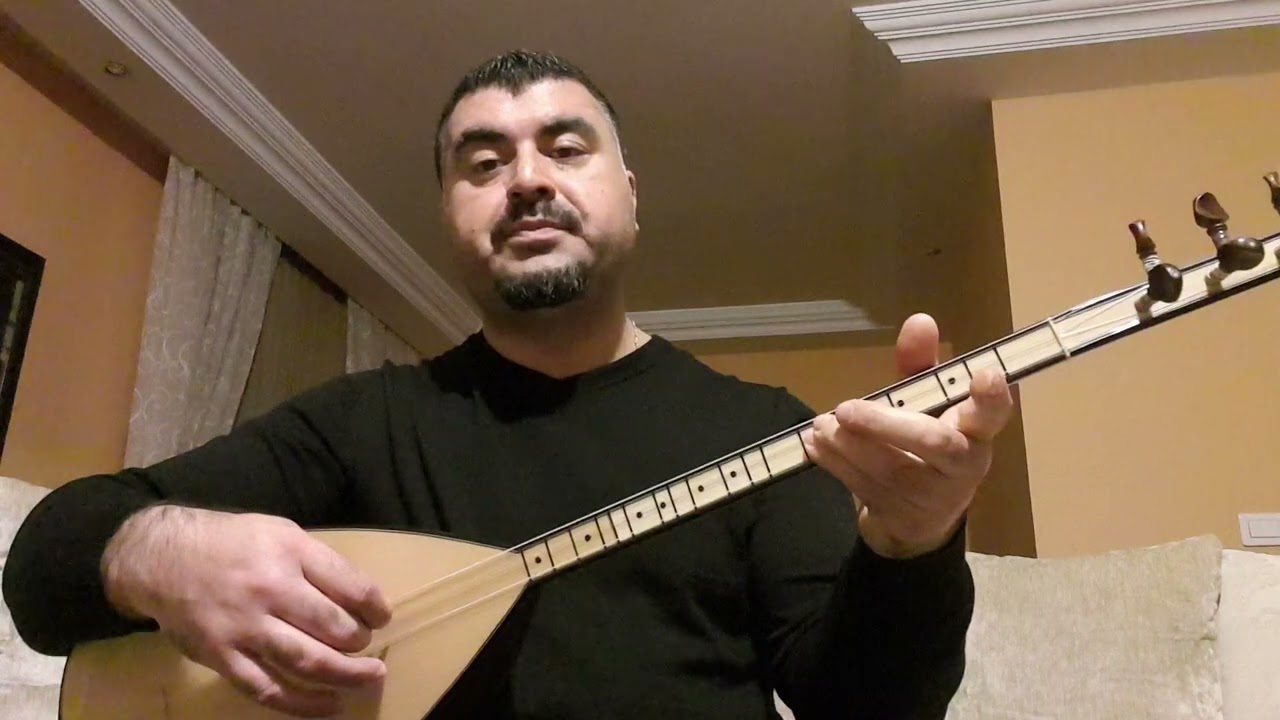 Dağlar oy Dağlar (solfej )Bağlama Dersi Erdoğan karaman