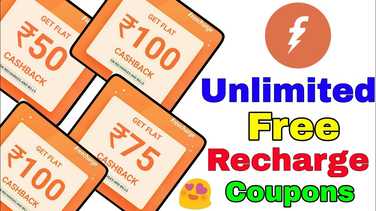 [Trick] Freecharge Unlimited Mobile/Bill Payment/DTH Recharge Coupons & Promocode Free Earning Trick