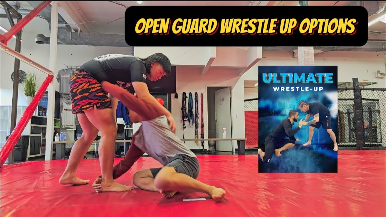 Open Guard Wrestle Ups | Wrestle-Up By: Firas Zahabi