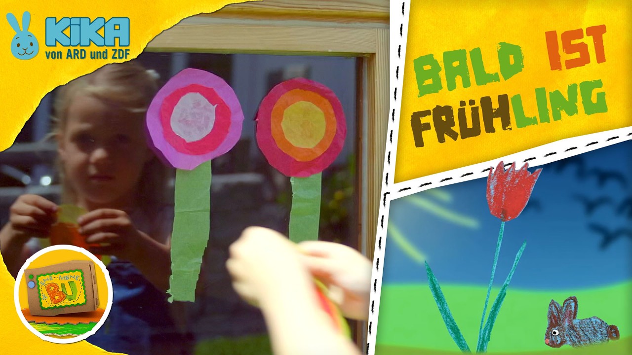 Bald ist Frühling! Frühlingsbilder und Fensterblumen | ENE MENE BU