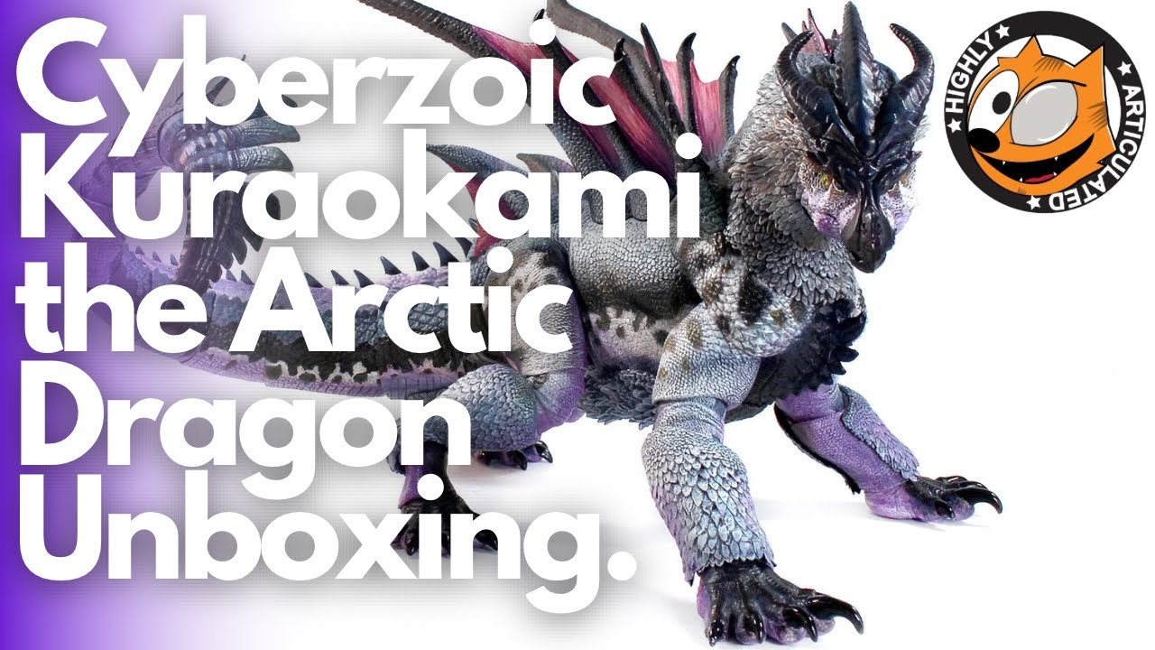 Creative Beast Studio Cyberzoic Kuraokami Arctic Dragon Unboxing.