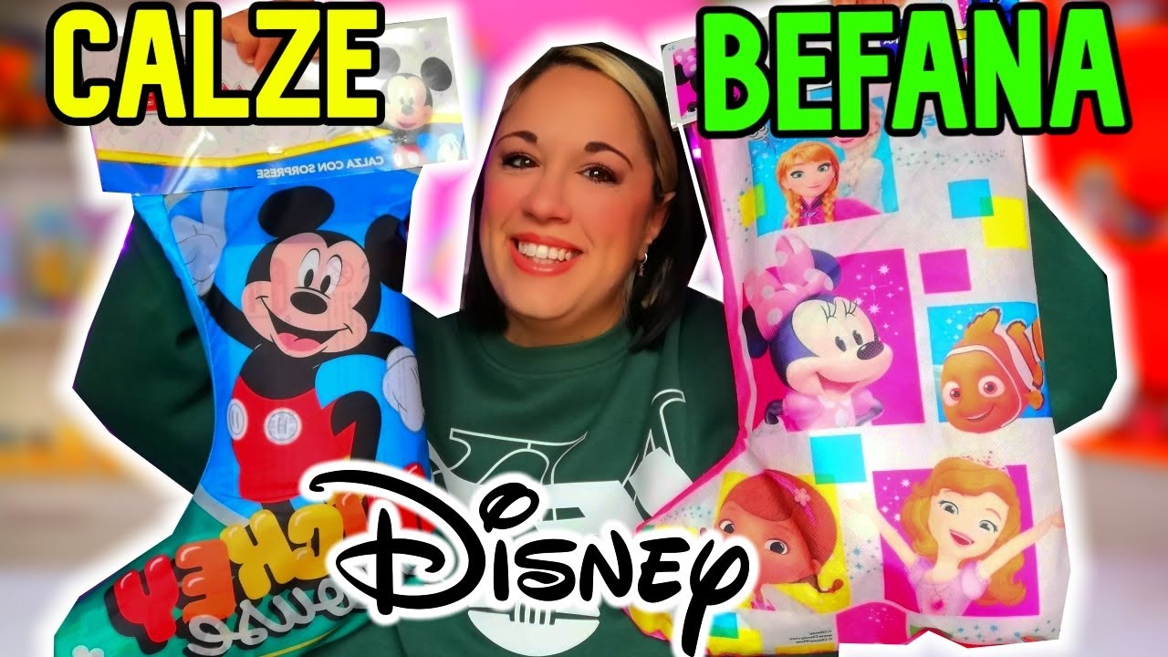 Apro CALZE BEFANA con SORPRESE DISNEY!
