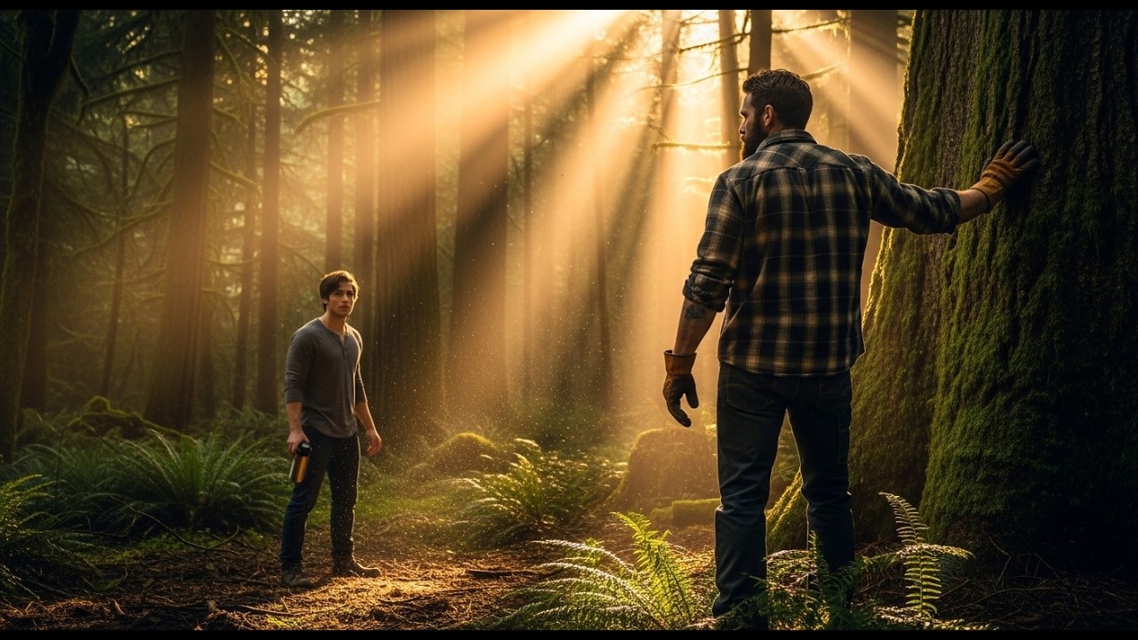 The Logger Called Me His Good Luck Charm - Refused to Fell a Tree Without Me | Gay Tale