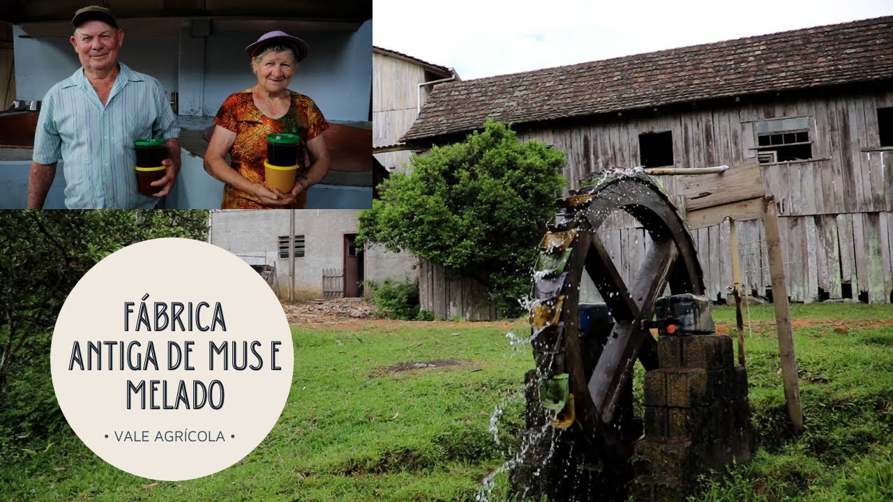 Fábrica de mus e melado tem quase 70 anos! (Benedito Novo - SC)