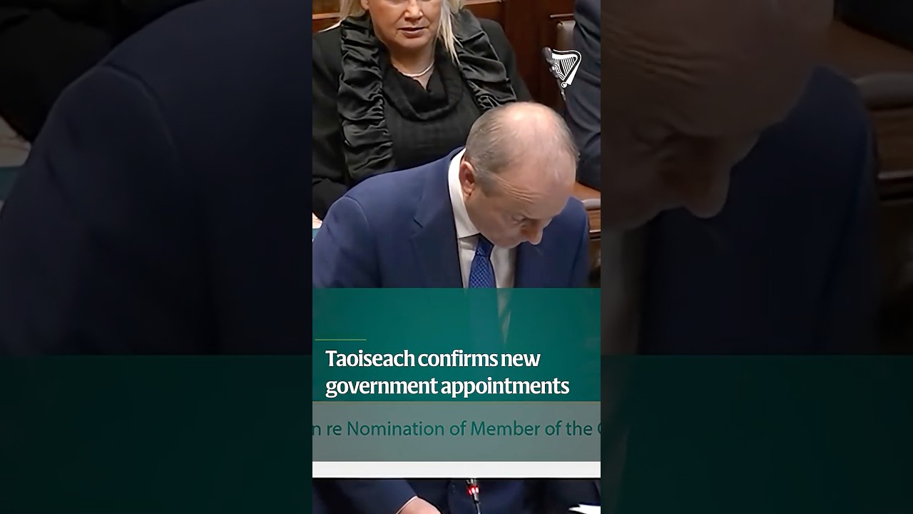 Miche&aacute;l Martin confirms Simon Harris as new Minister for Finance