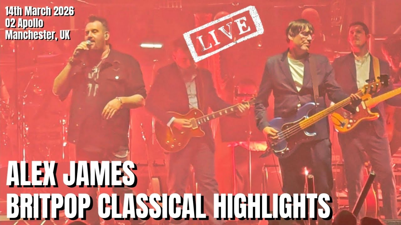 Alex James brings the 90s back to life! (Britpop Classical LIVE) #livemusic