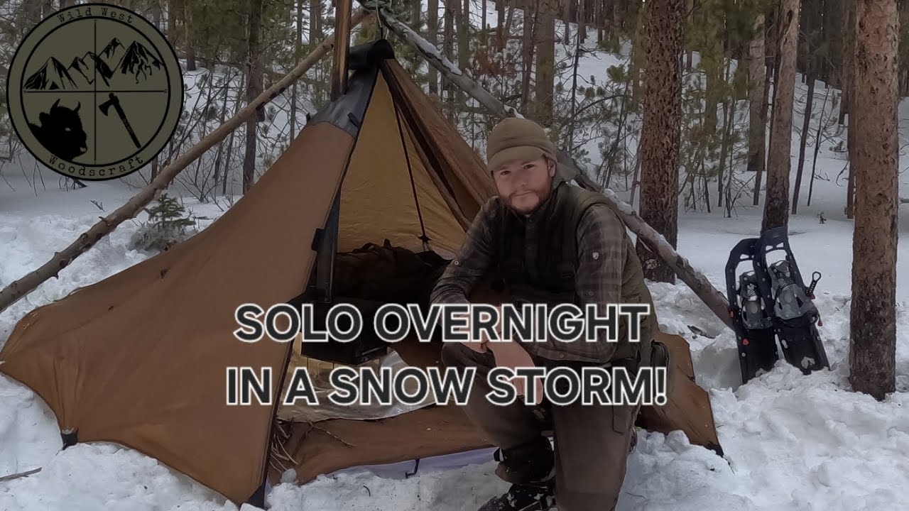 Зимний лагерь в Скалистых горах!