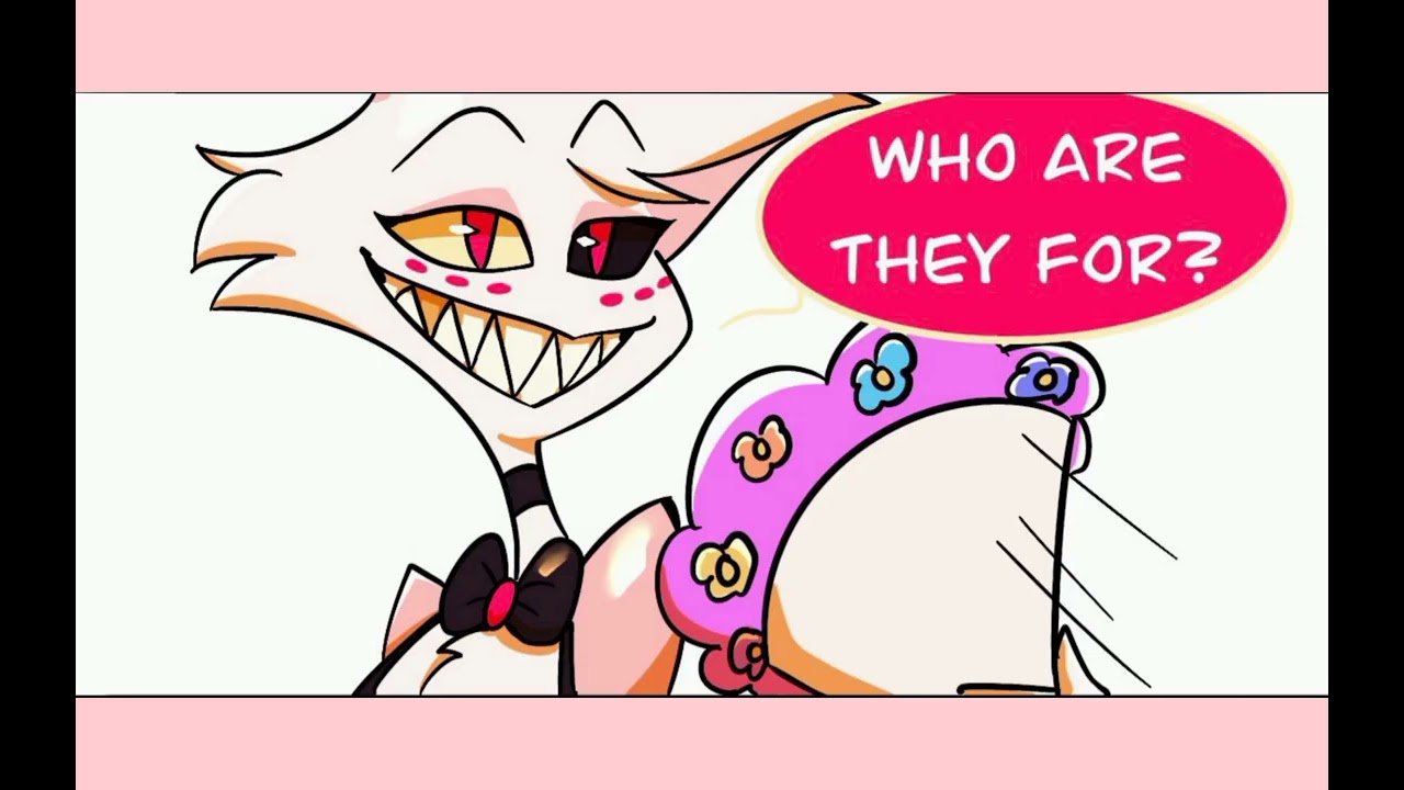 redesign Husk x Angel dust comic