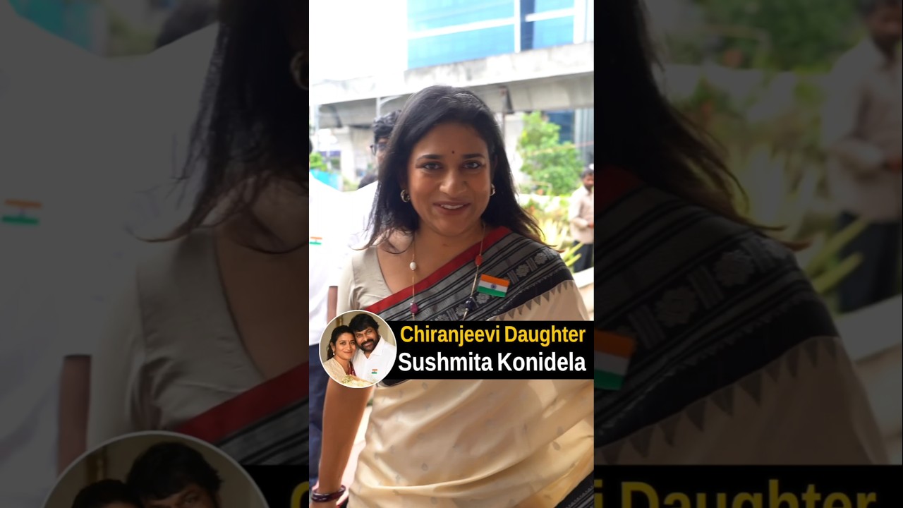 megastar #Chiranjeevi Daughter #SushmitaKonidela at Blood Bank in Hyderabad | #independenceday | FT
