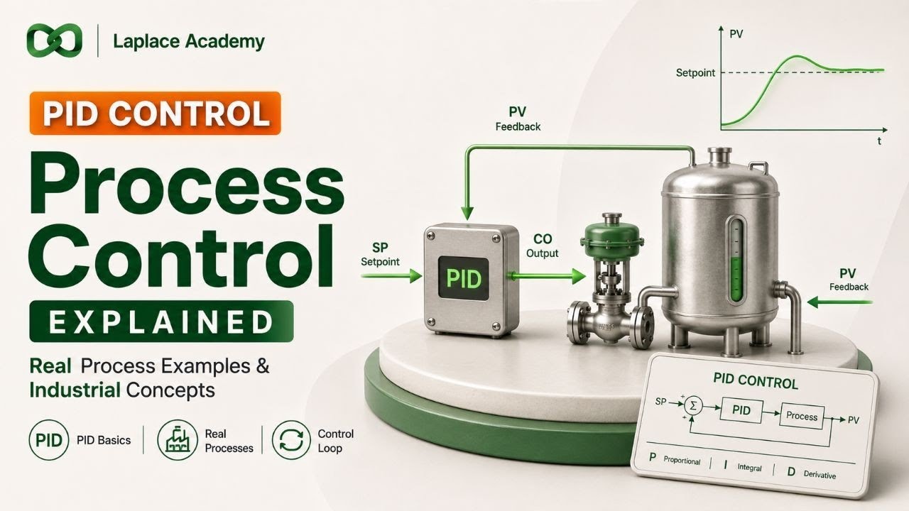 PID Control in the Process Industry: Concepts Explained with Real Process Examples