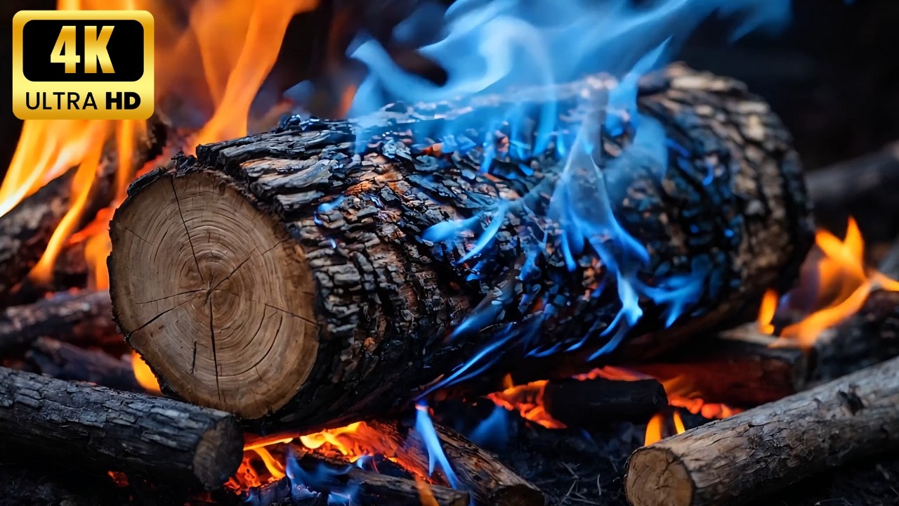 🔥Drift Into Calm | 11 Hours Cozy Fireplace for Sleep and Relaxation