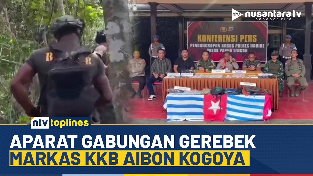 Digerebek Aparat, Markas KKB di Kali Narabua Kosong Saat Ditinggal Kabur | TV TOPLINES