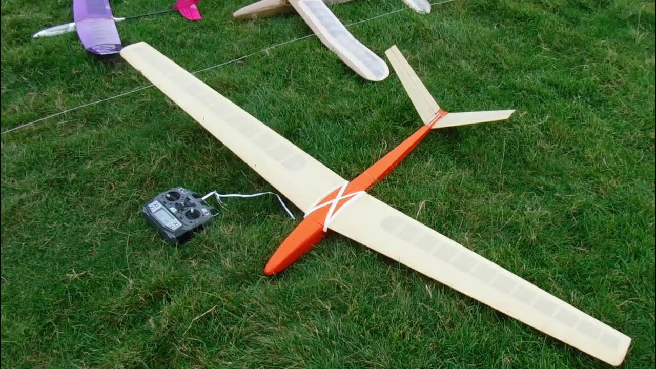 Hi-starts Session Part 3 - George Stringwell's 'Vedette' Thermal Glider/Slope Soarer - 1st Dec 2020
