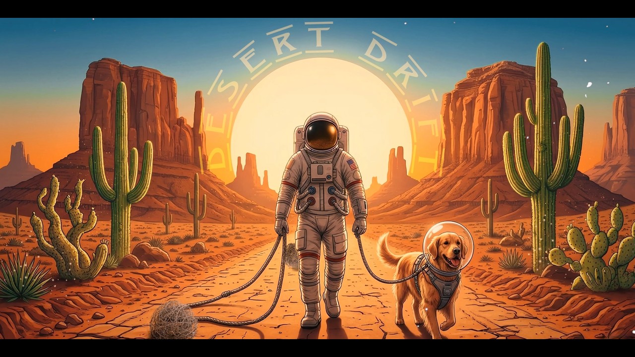 Cosmic Caravan | Psychedelic Desert Rock & Space Western Mix | Chillout mix