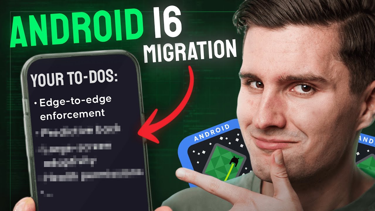 ✅ Полный контрольный список для миграции на Android 16 — ваши задачи для API уровня 36