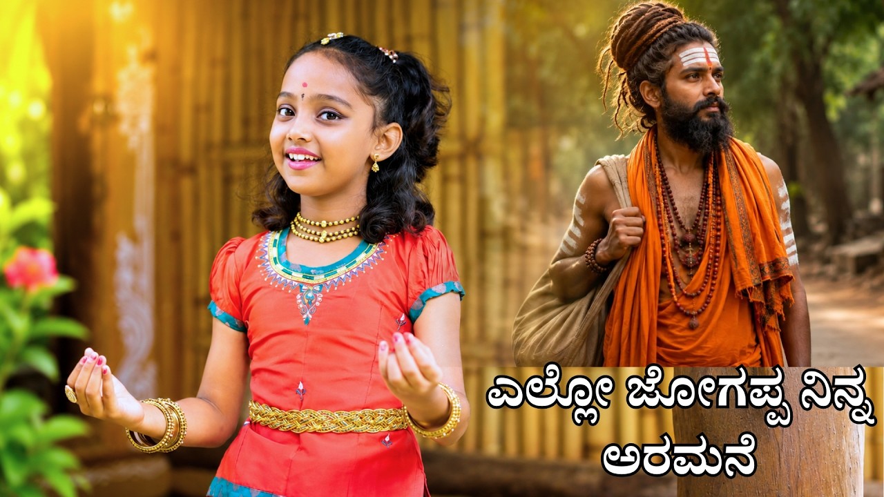 ಎಲ್ಲೋ ಜೋಗಪ್ಪ | Ello Jogappa | Jnana Gururaj  | Kannada Folk Song | Vijay Krishna D | V Music Tales