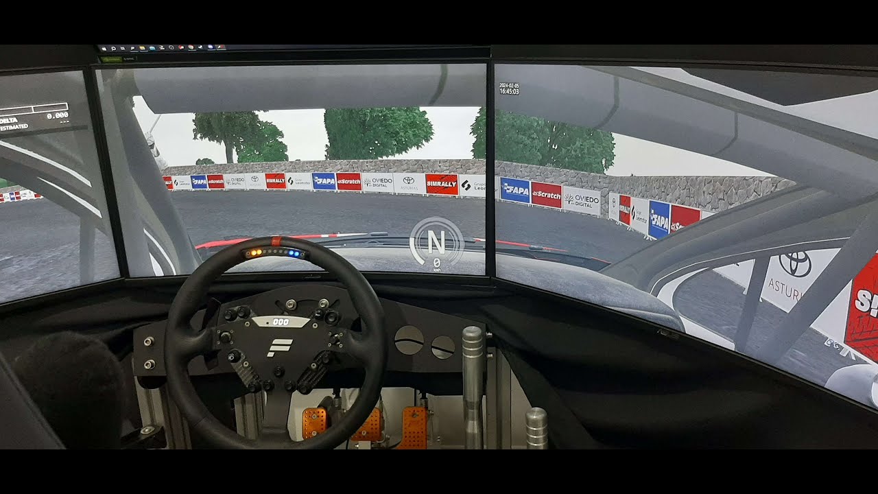 ASSETTO CORSA RALLY CANGAS DE NARCEA  // TC4 LLAMAS DEL MOURO //ONBOARD DIRECTO RALLY