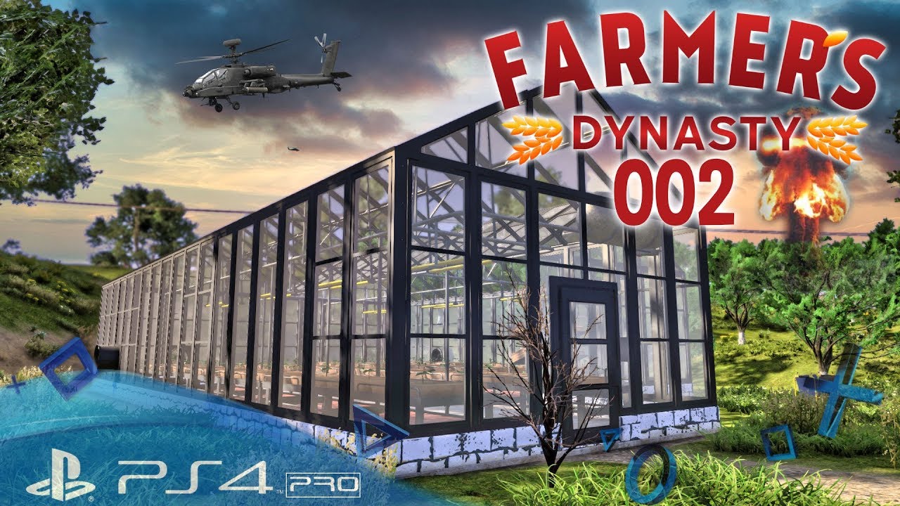 Farmers Dynasty PS4 🚜 Elch im Gewächshaus!!!