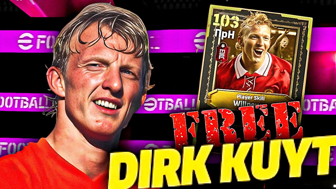 ОБЗОР на FREE EPIC D. KUYT 103 в eFootball 2026