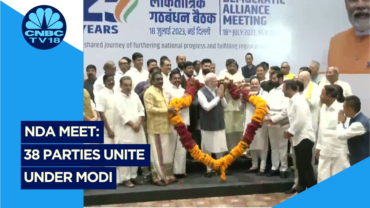 NDA Meet To Chalk Out A Strategy For 2024 Lok Sabha Polls | BJP | PM Modi News | CNBC TV18