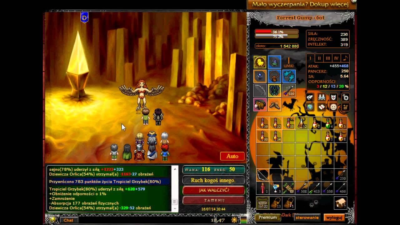 Margonem - Dziewicza Orlica (Tytan) - LEGENDA !!! (16.07.2014) - Jaruna #2