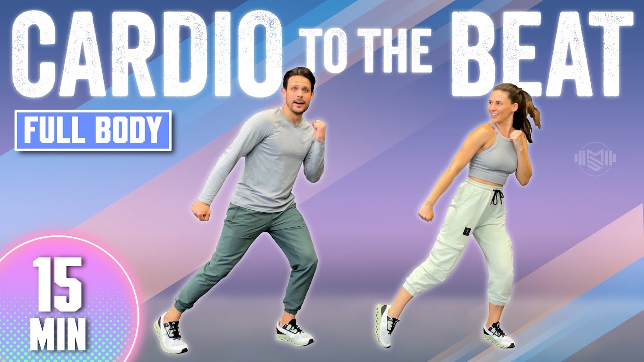 15 Min Fun Cardio Workout to the Beat (Full Body)