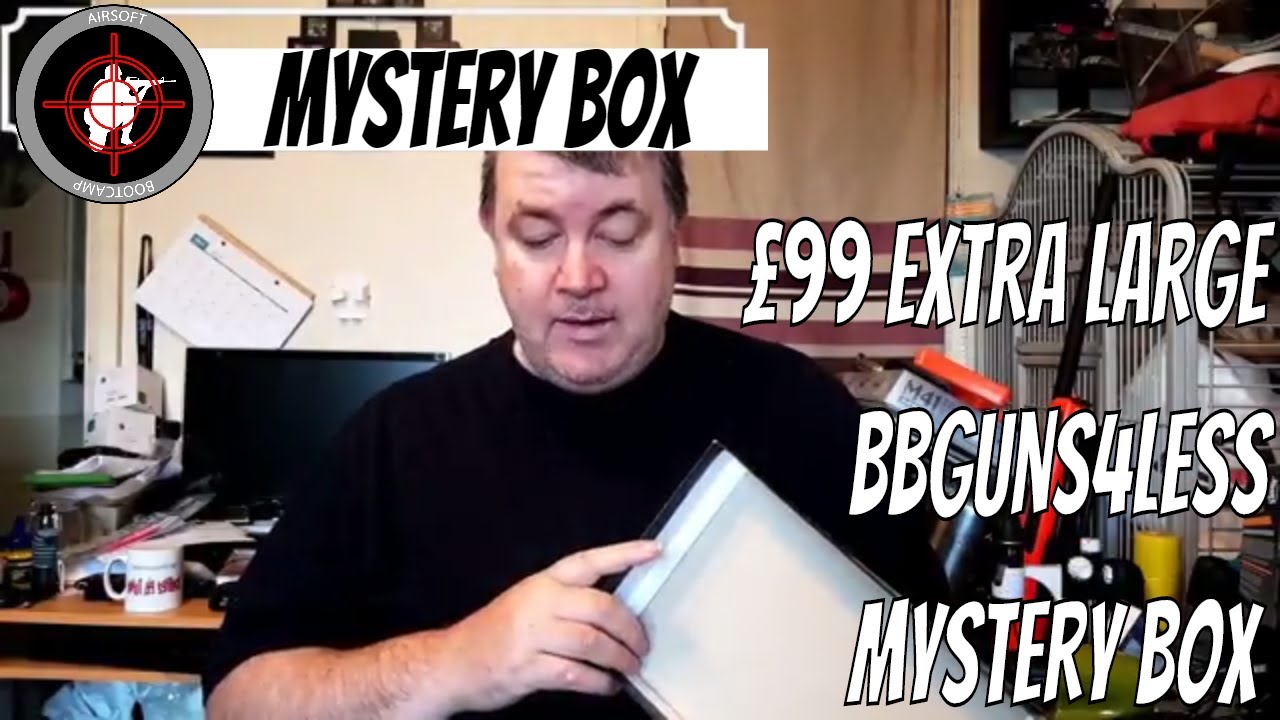BBguns4less £99 Extra Large Mystery Box | Airsoft Bootcamp