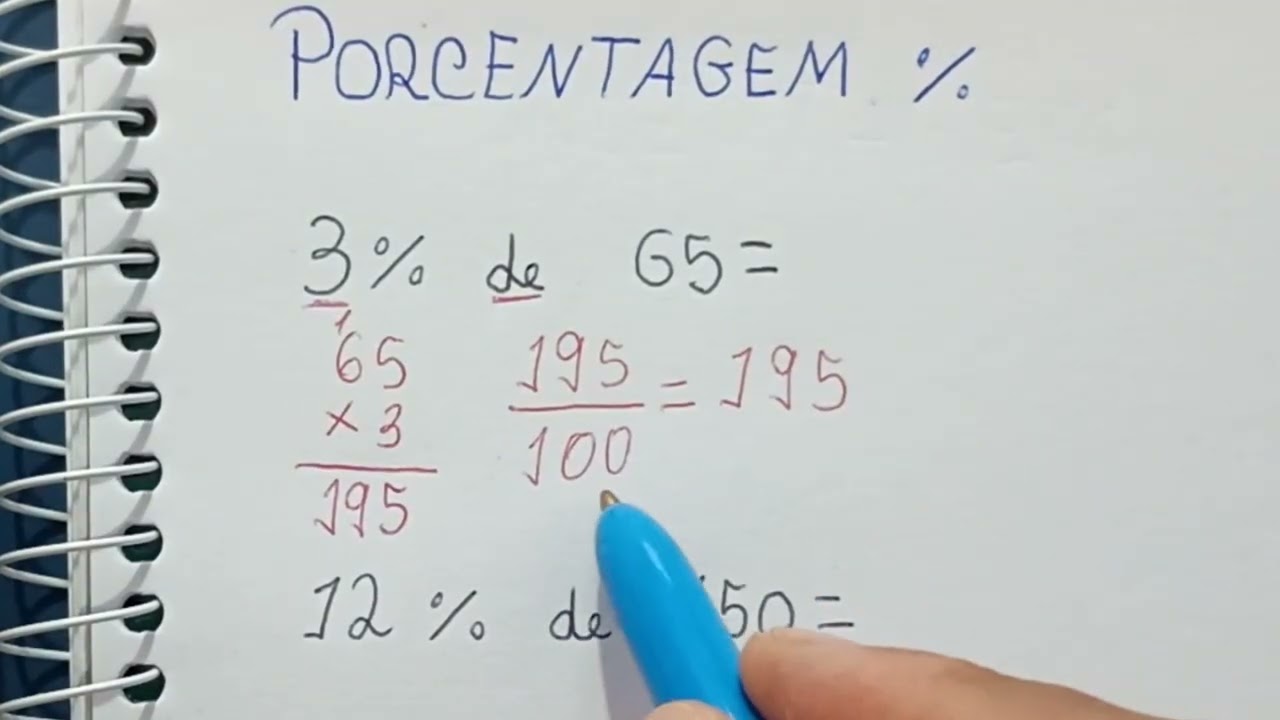99% das pessoas não sabem esse truque de PORCENTAGEM!