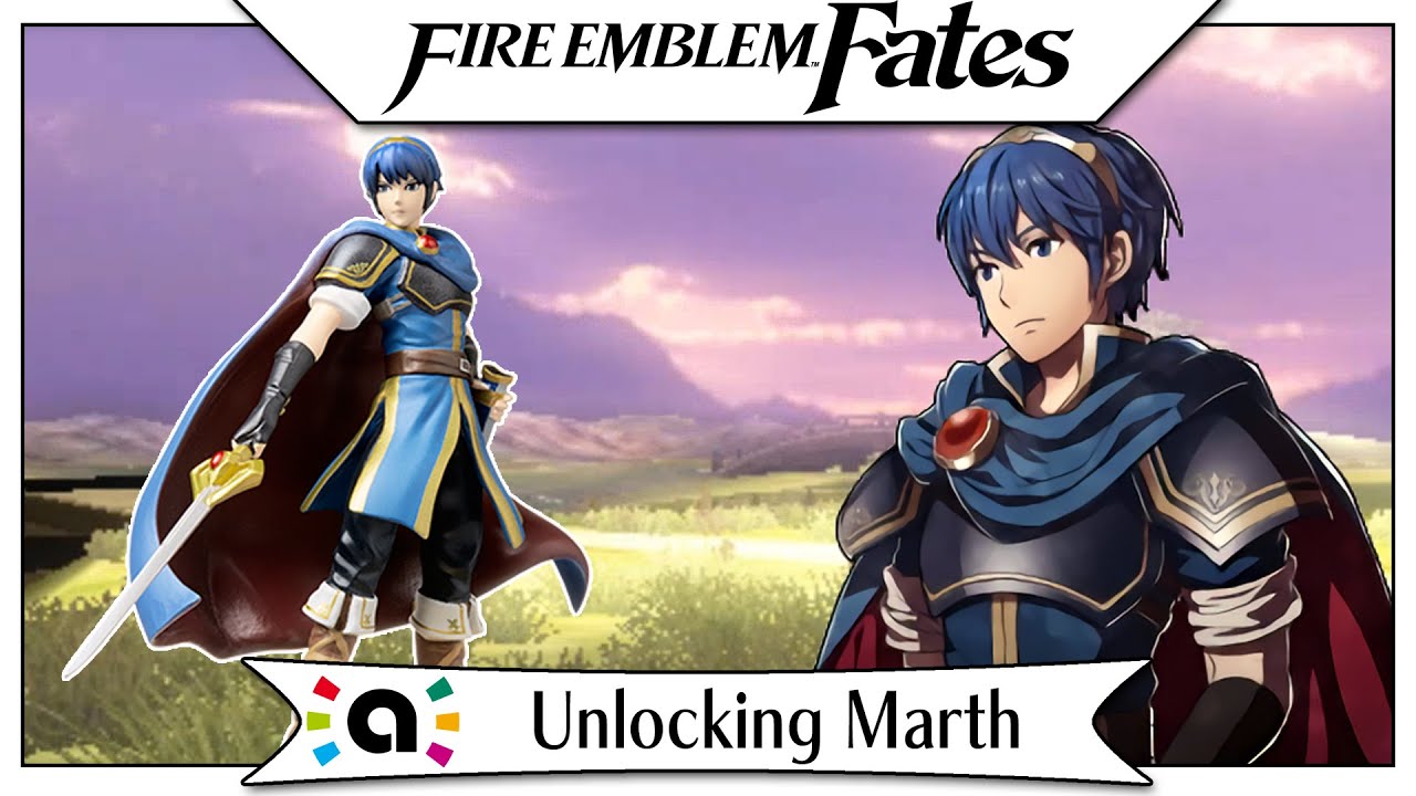 Fire Emblem Fates — как получить Марта и эксклюзивные аксессуары с помощью Amiibo! [Советы и подс...