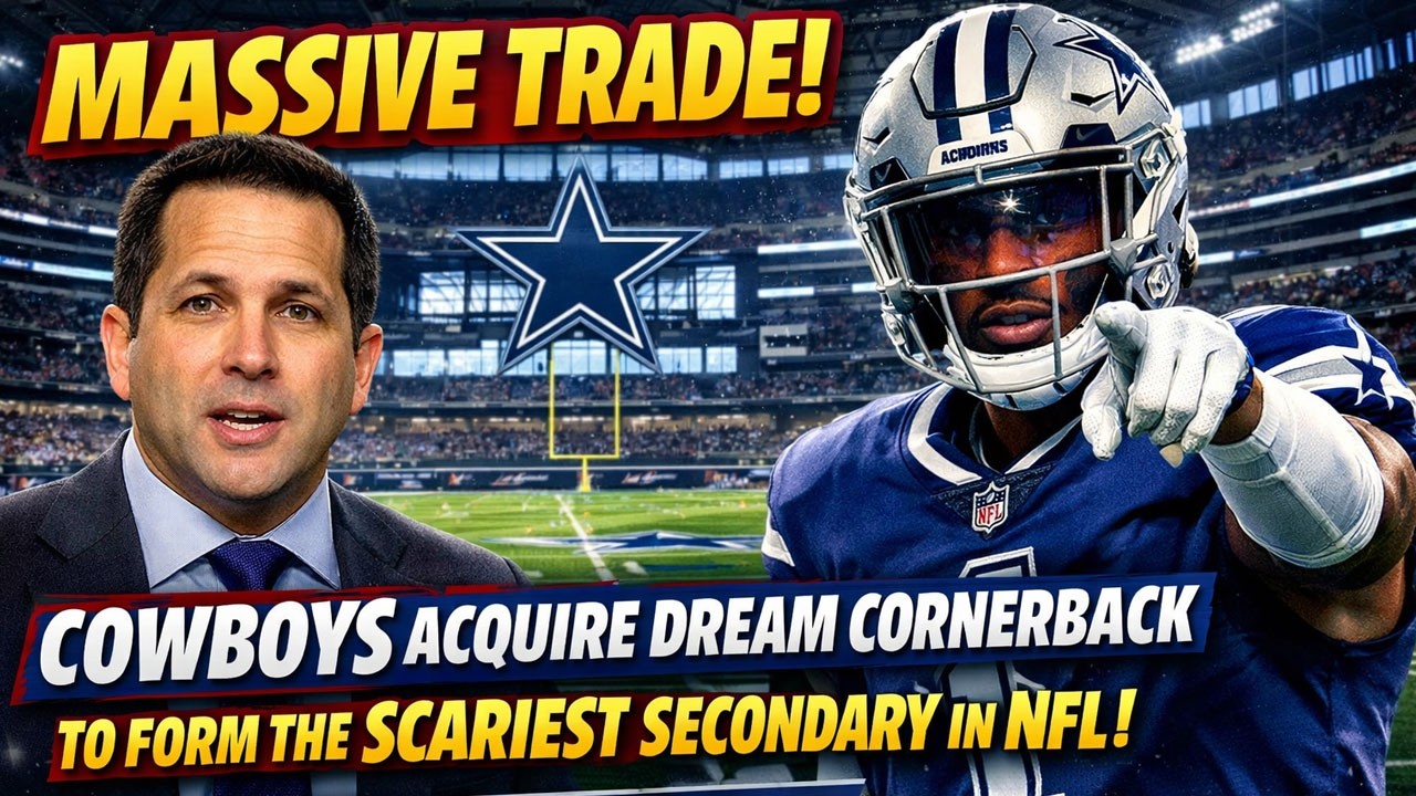 🚨 MASSIVE Cowboys Trade! Dallas Lands DREAM CB to Create the NFL’s SCARIEST Secondary!