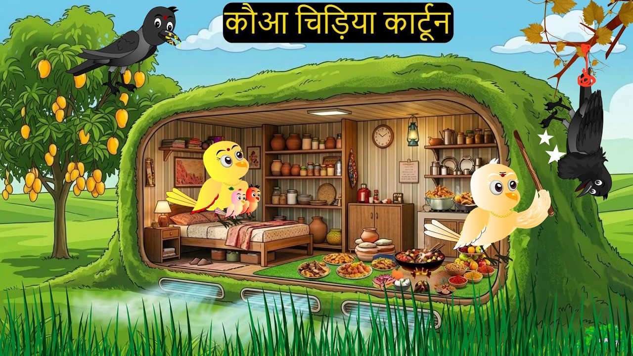 Tuni Chidiya | Rano Chidya Episod | Achi Cartoon 15/4/2026| कार्टून |Chidiy Wala Cartoon | Chichu TV