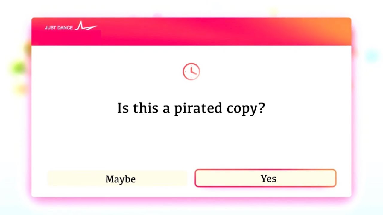 Just Dance 2020 - Anti Piracy Screen