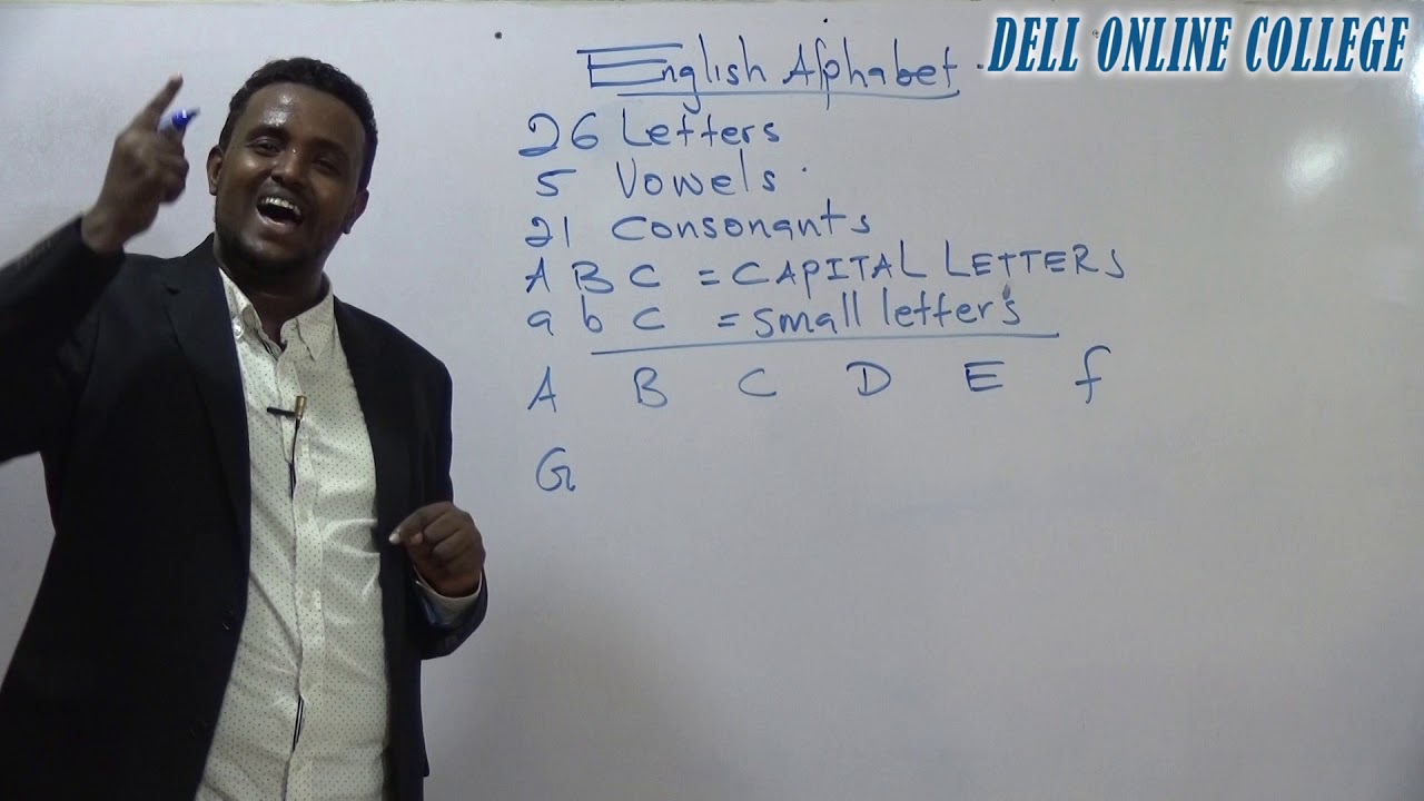 Lesson 1 : English Alphabet