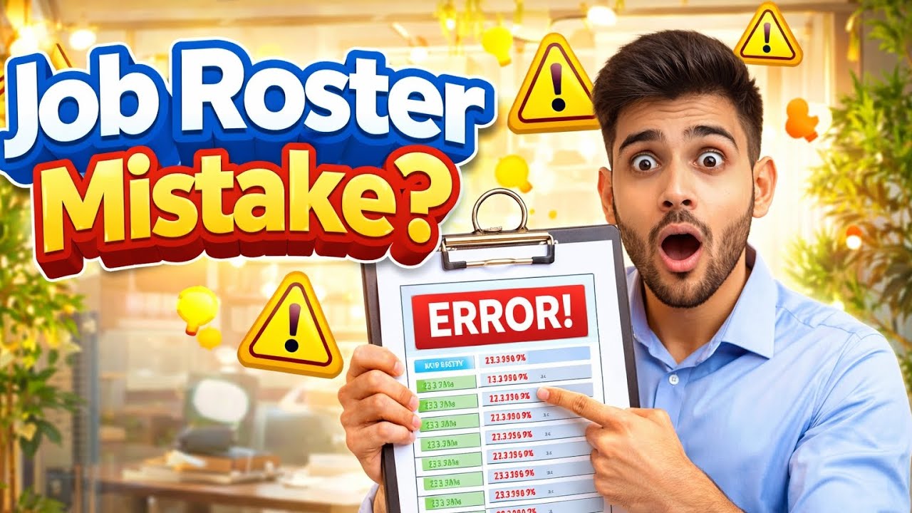 Job Roster Form Mistake? | Complete Solution | Smart Korean 